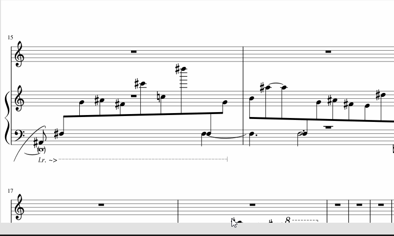 tie end position you can see both when selecting the endpoint as