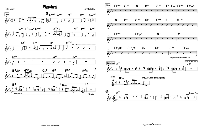 Lead Sheet Symbols Chart