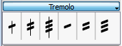 Palette tremolo