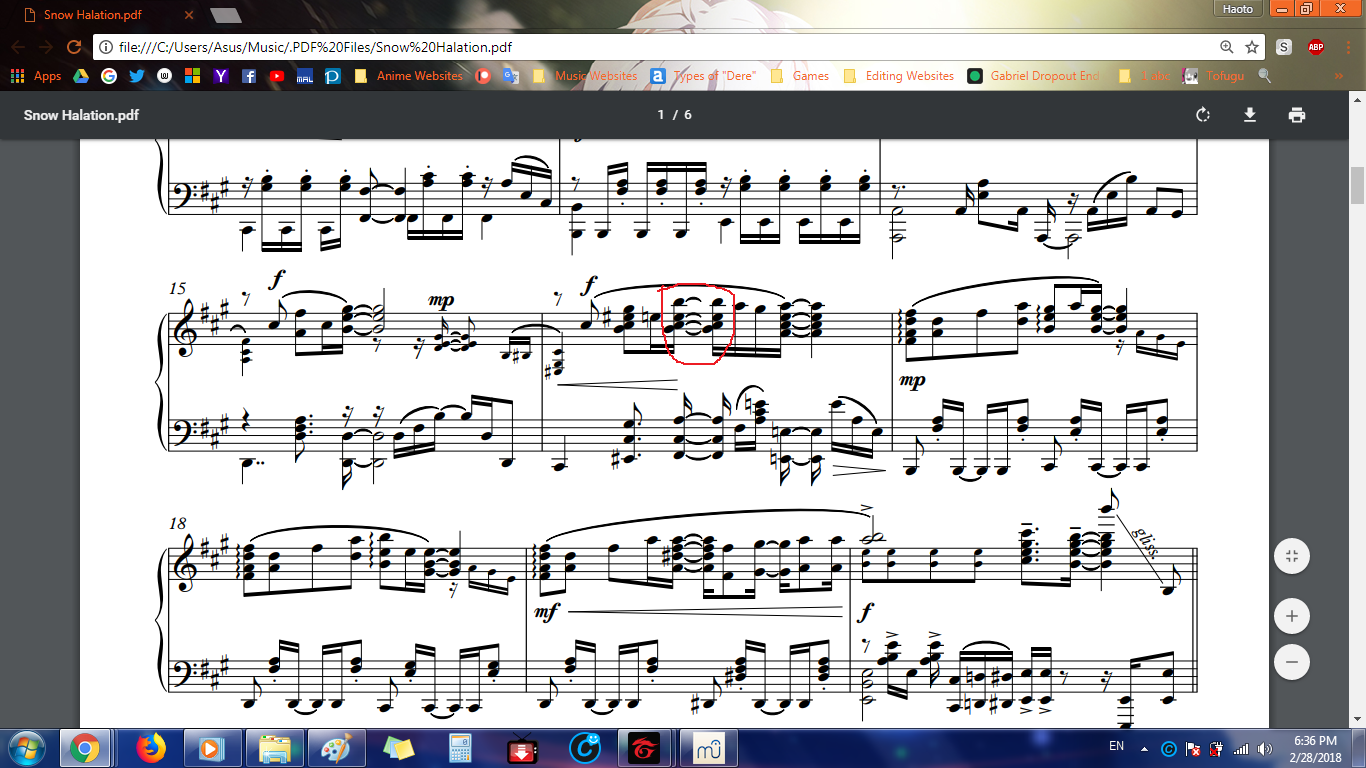 How To Glissando Starting From Left Hand Then Right Hand Musescore