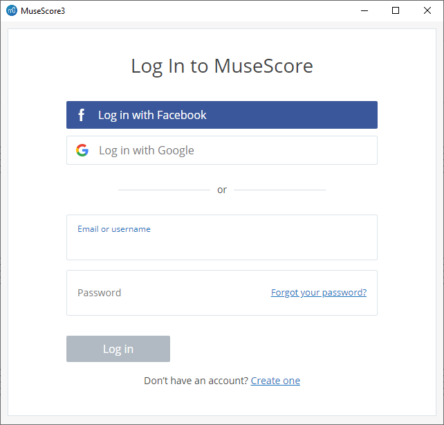 MuseScore Online Opslaan
