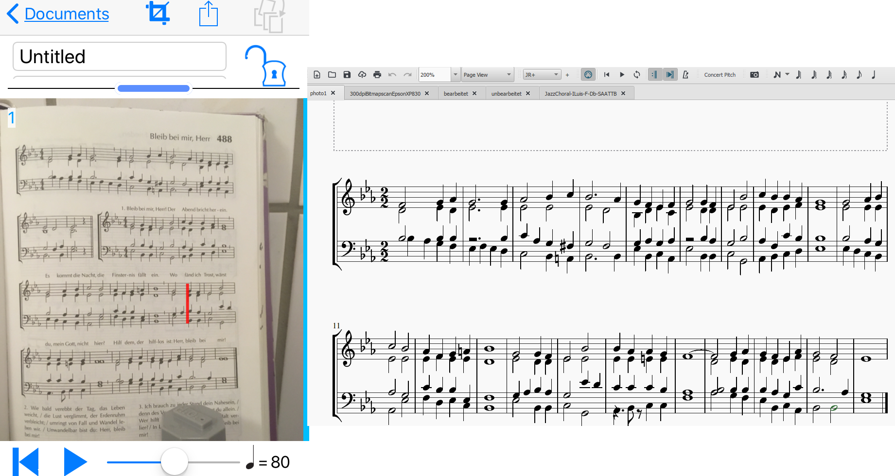 Sheet Music Scanning Software Musescore