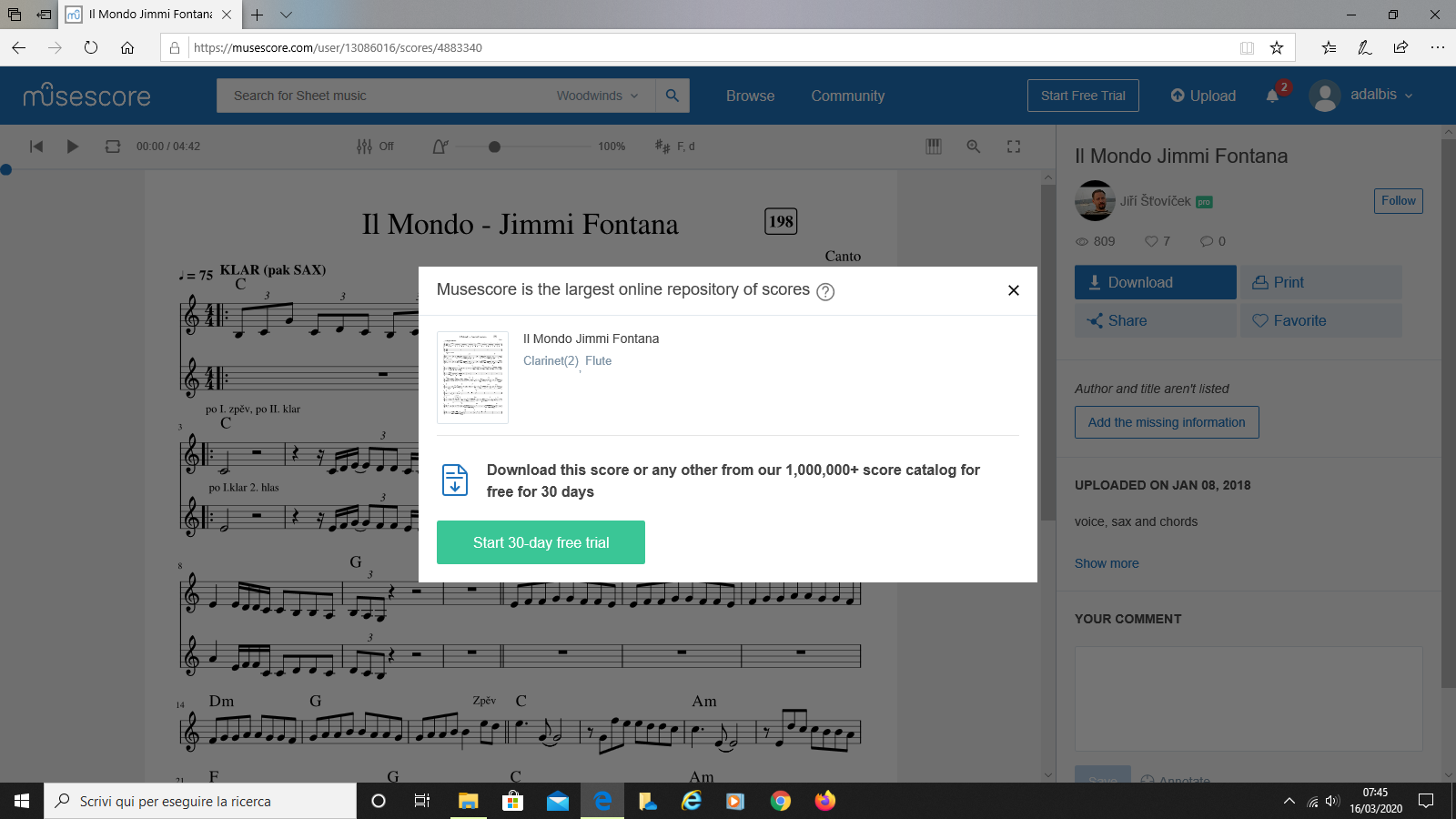 download MuseScore 4.1.1