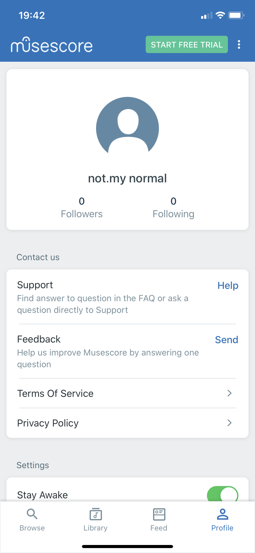 The login works on the app but not online MuseScore