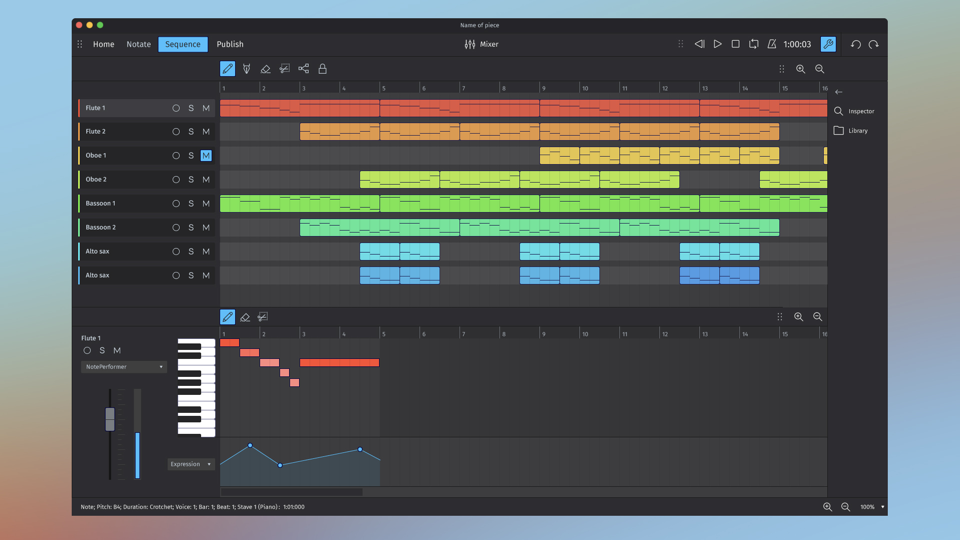 cubase app for ipad piano roll midi