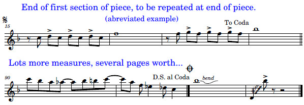 musescore first ending