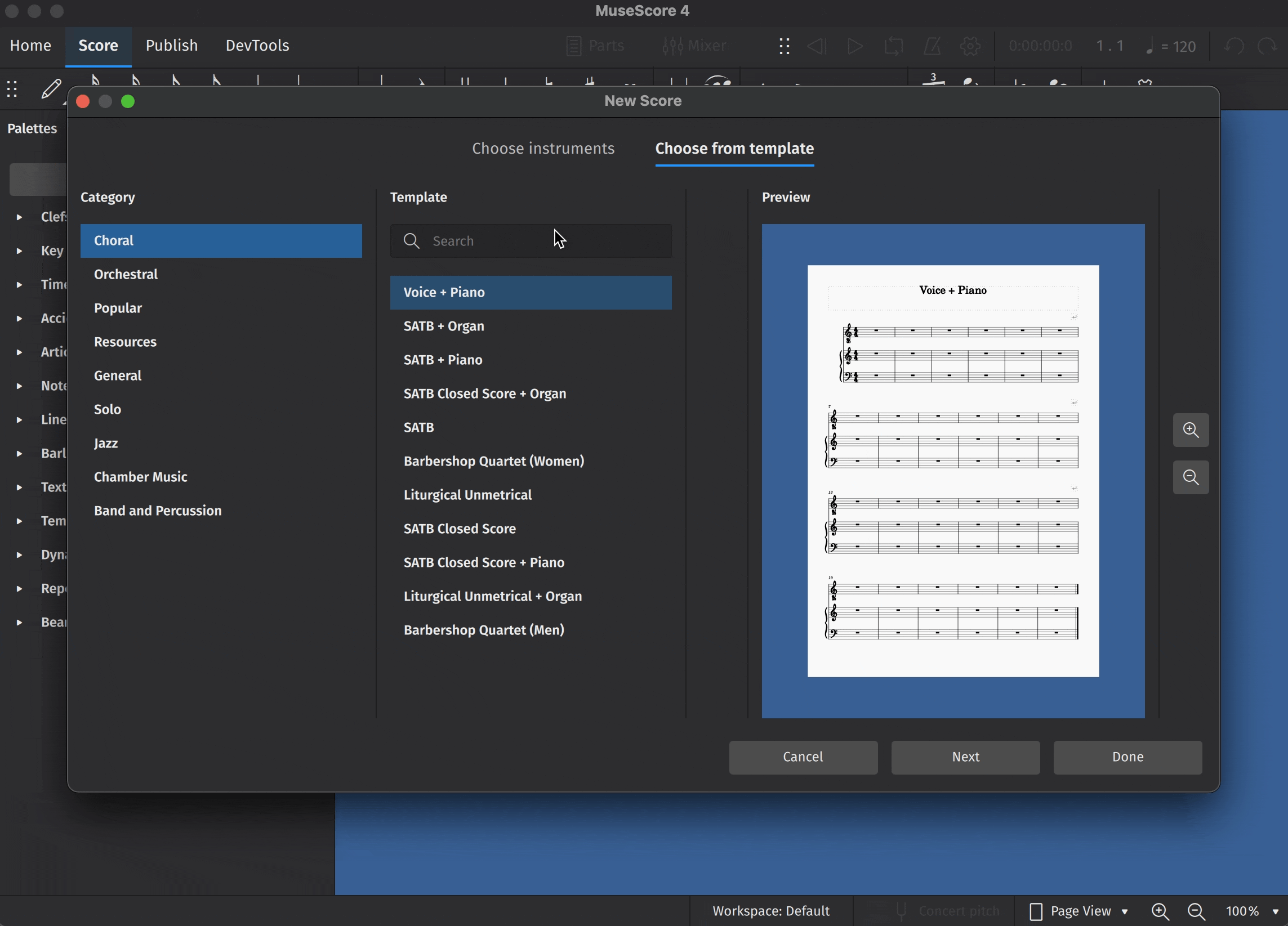 Adding instruments (animated image)