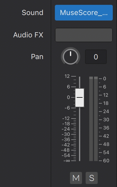 musescore mute instrument