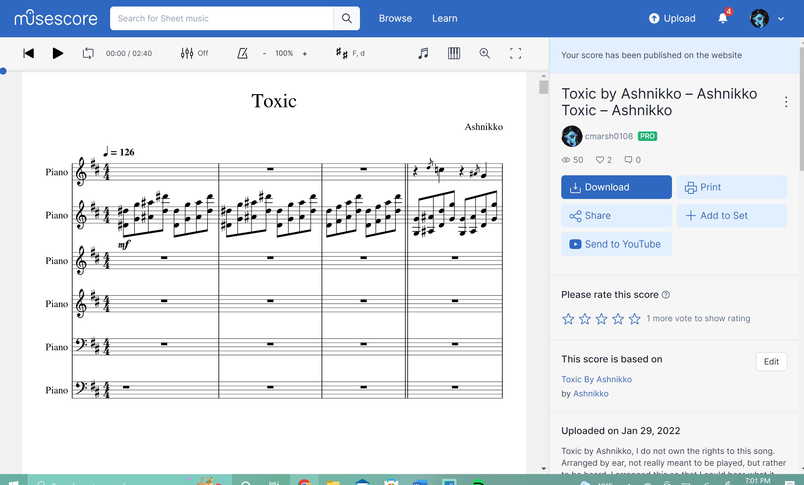 Can't play my scores in Musescore 4