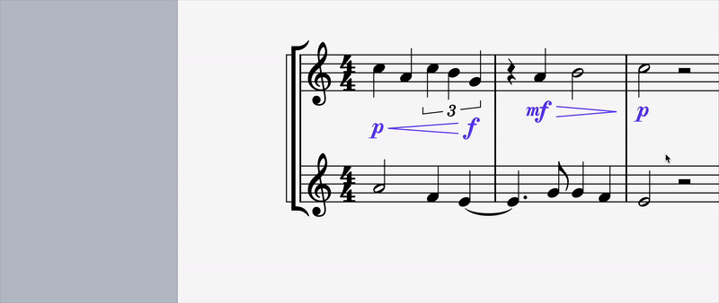 Copy and paste dynamics: behaviour after (animated image)