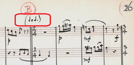 Change of time signature: how to notate the tempo guide? | MuseScore