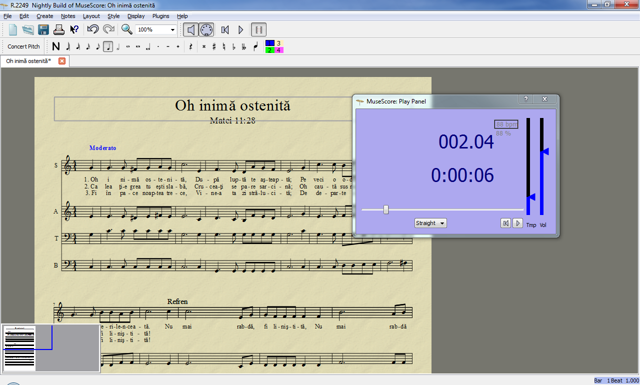 Manually Add Bpm Value Musescore