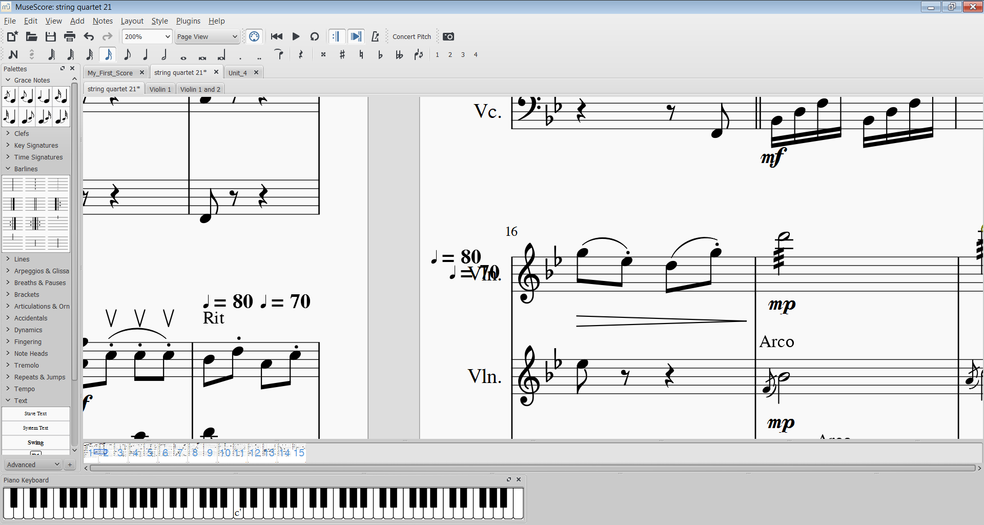 Tempo Marking Not Dissappearing Musescore