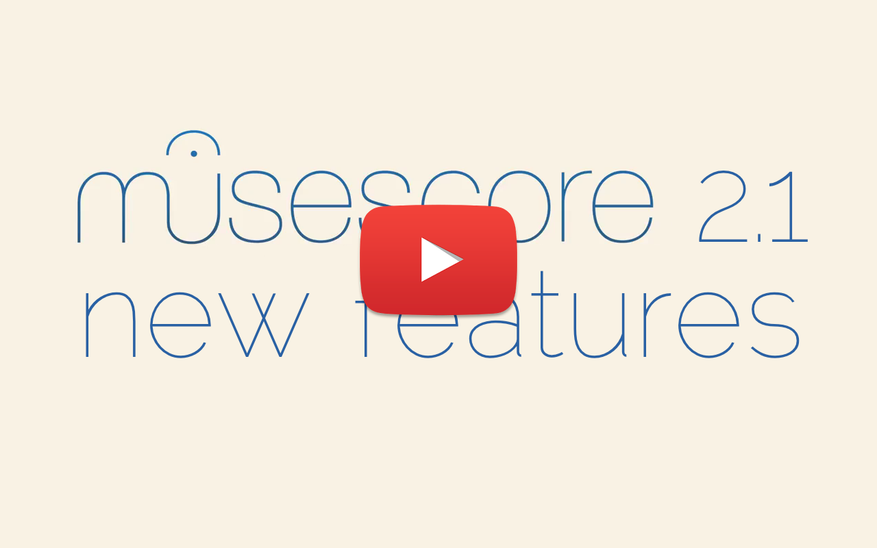 New features in MuseScore 2.1