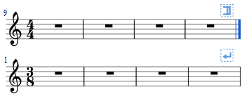 Example of use of section break