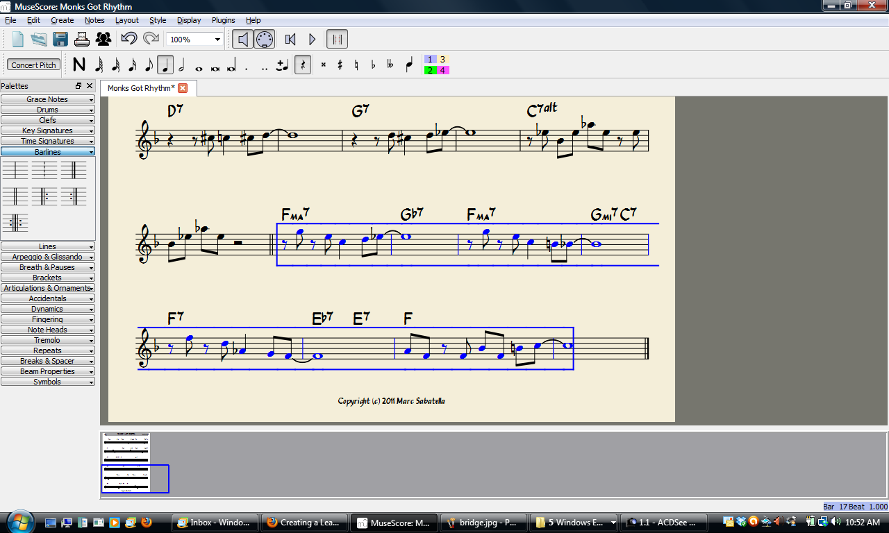 Lead Sheets In MuseScore Part 1 The Basics MuseScore lead-sheets-in-musescore-part-1-the-basics-musescore
