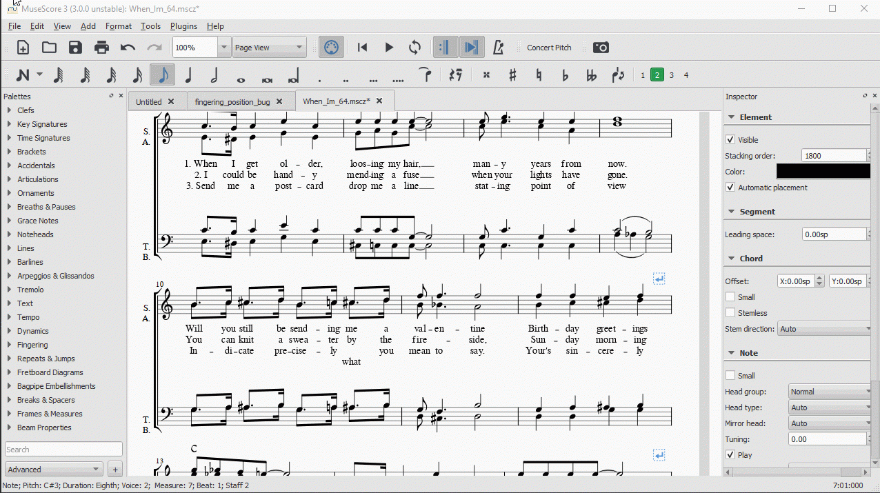 how to make text smaller in musescore