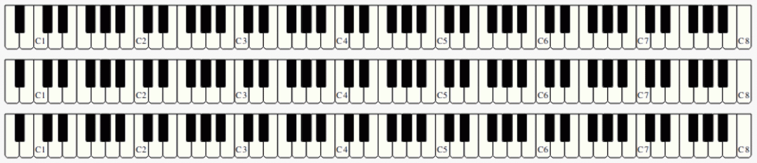 MuseScore - Piano with colored voices and notes demo.gif