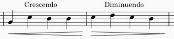 Hairpins | MuseScore