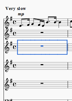 musescore space between staves