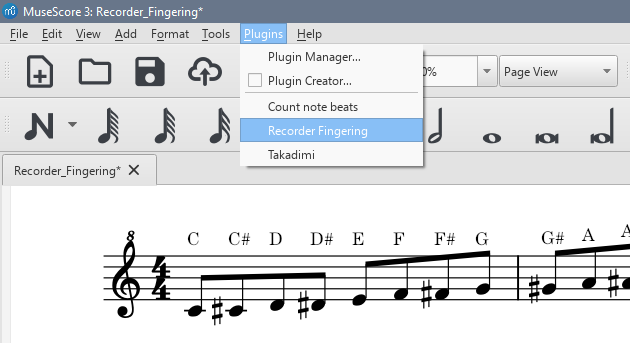 Recorder Fingering--how To? | MuseScore