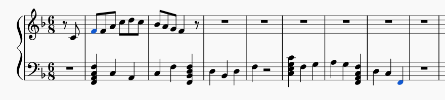 musescore accent