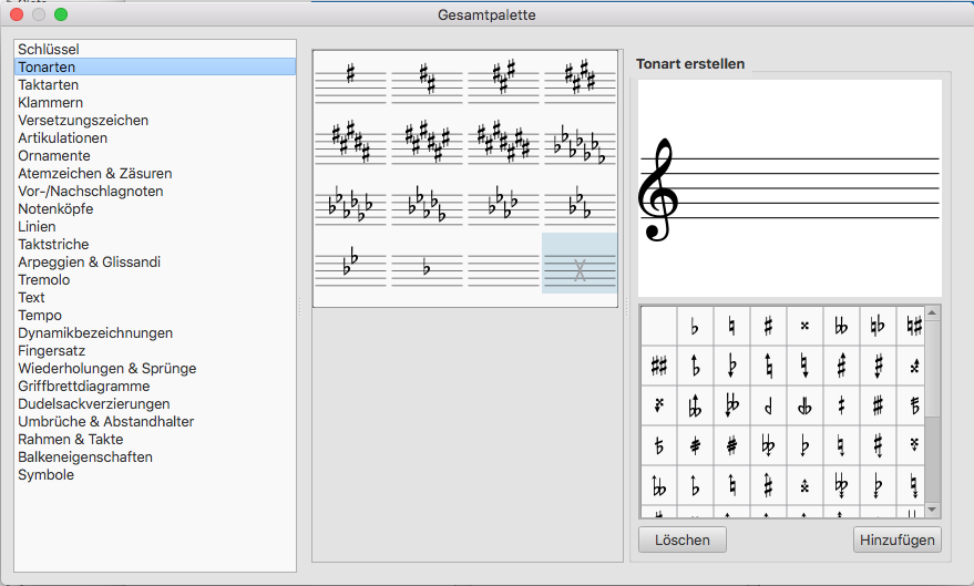 Tonarten | MuseScore